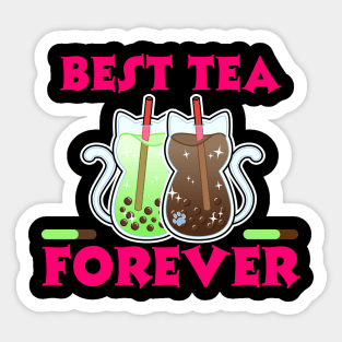 Best Tea Forever - Bubble Tea Sticker
